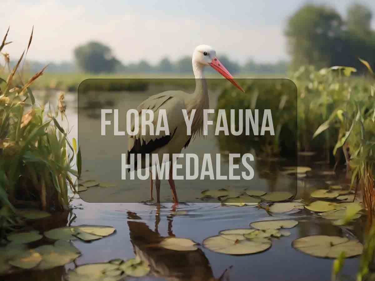 Flora y fauna de los humedales - Ecosistemas - Flora y fauna de los humedales