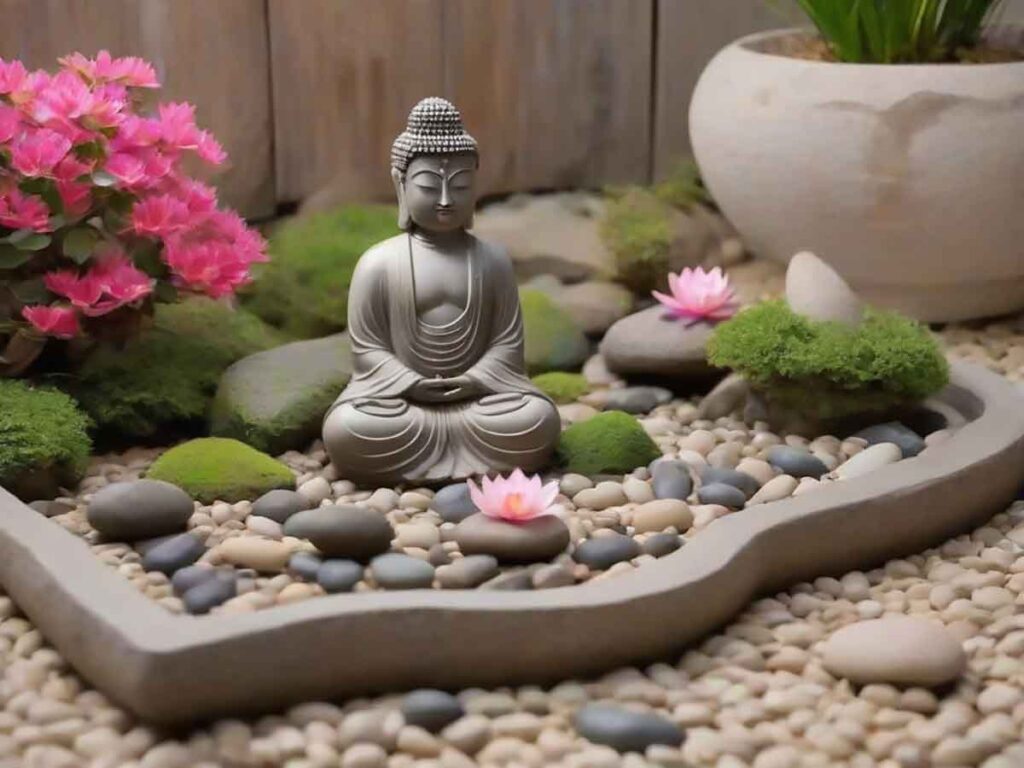 jardin zen casero