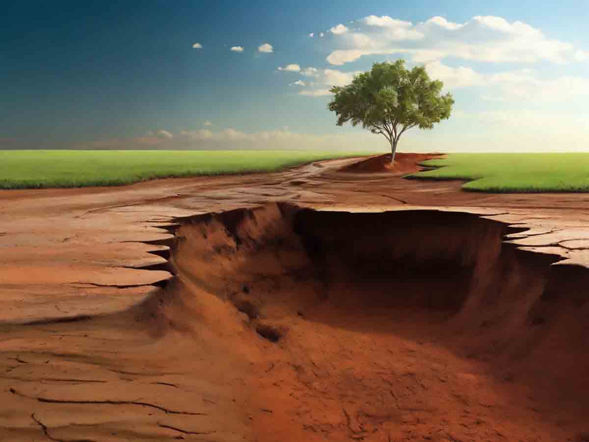 Tipos de erosión: causas y consecuencias